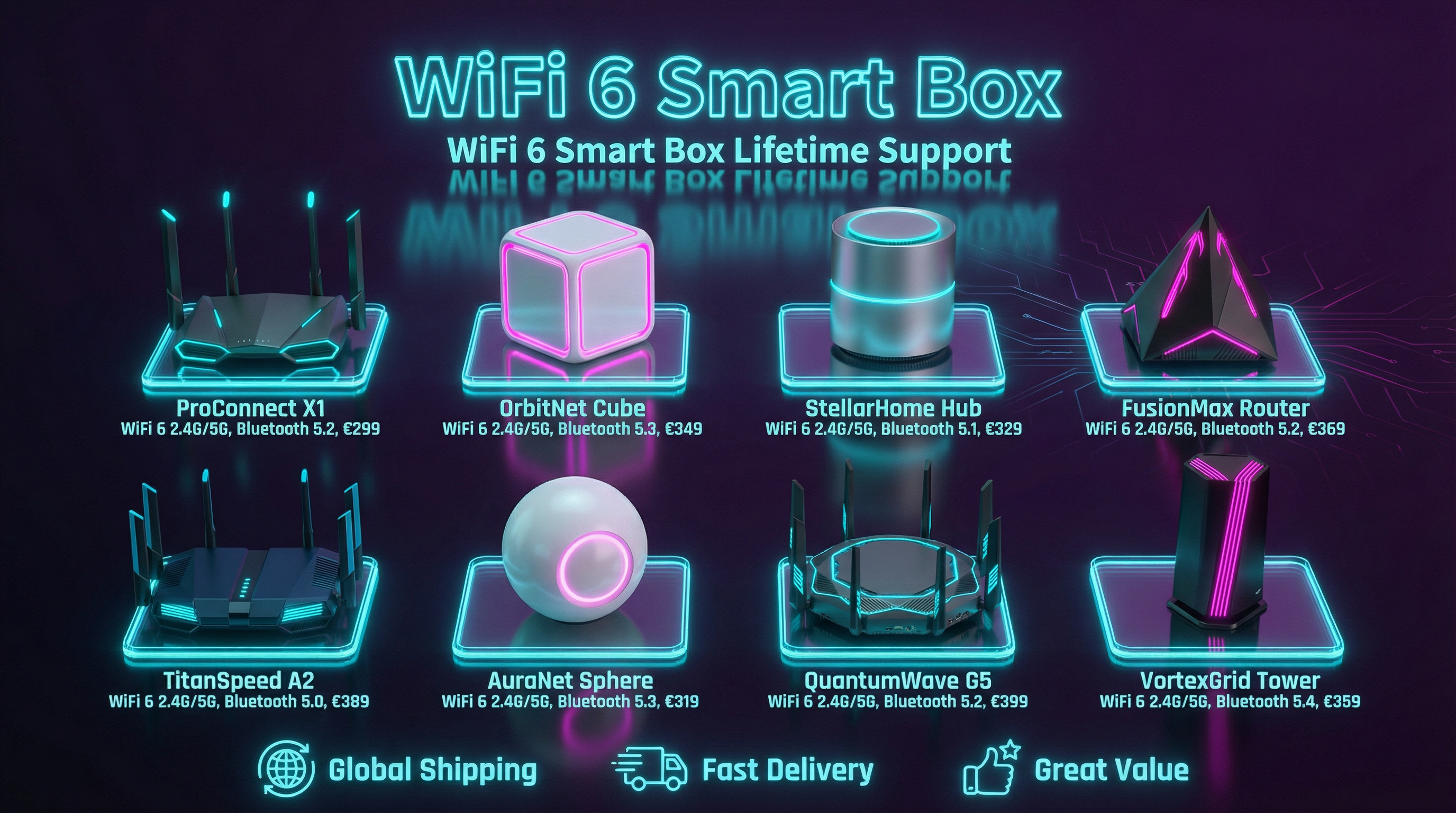WiFi Box Collection Showcase